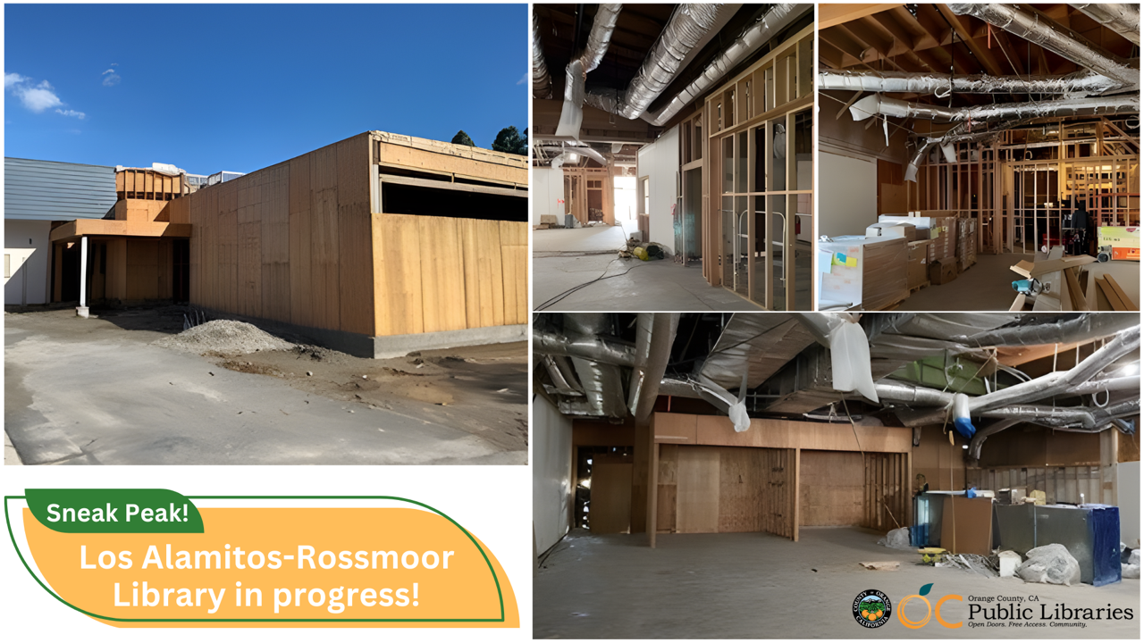 Los Alamitos-Rossmoor Library in Progress