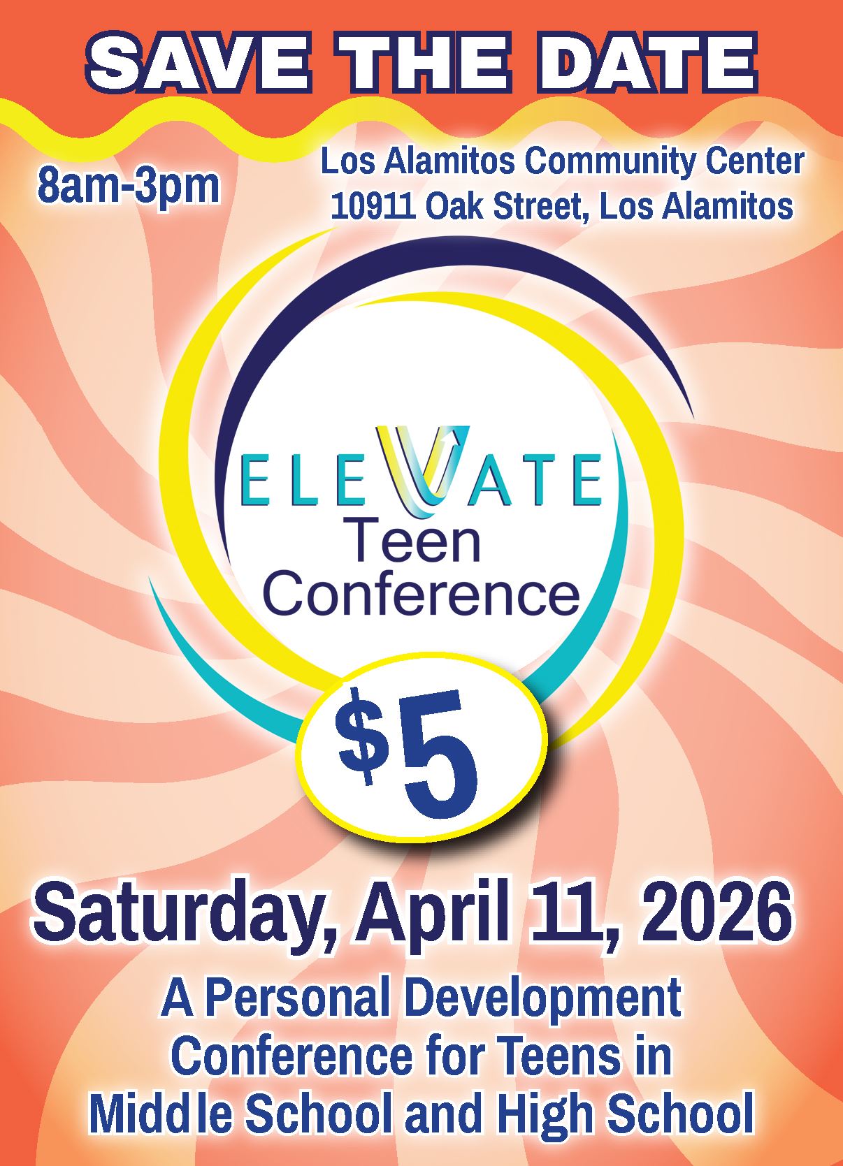 Teen Expo Save the Date 2026