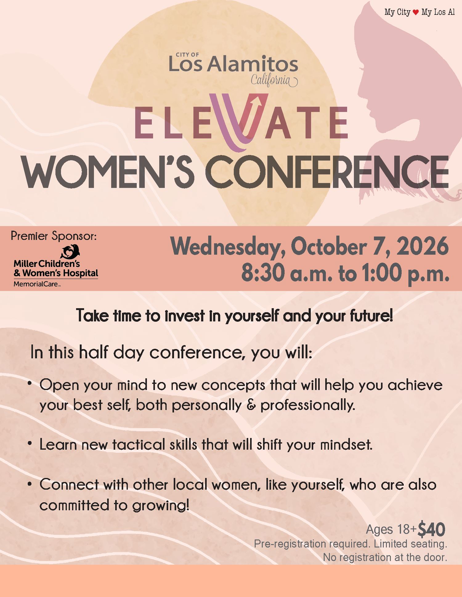 Elevate Womens Conference Flyer 2026