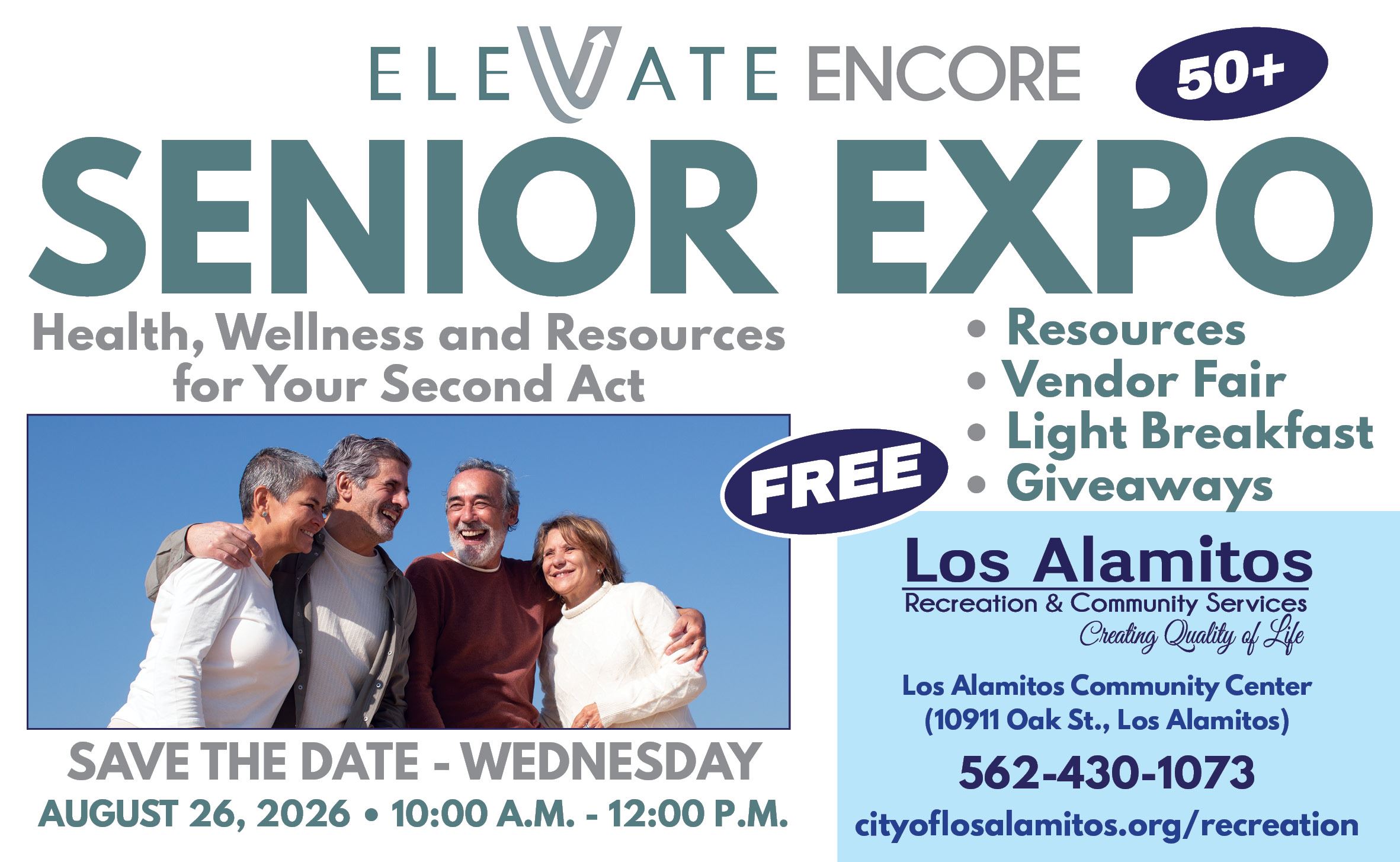 2026 Senior Expo - SAVE THE DATE